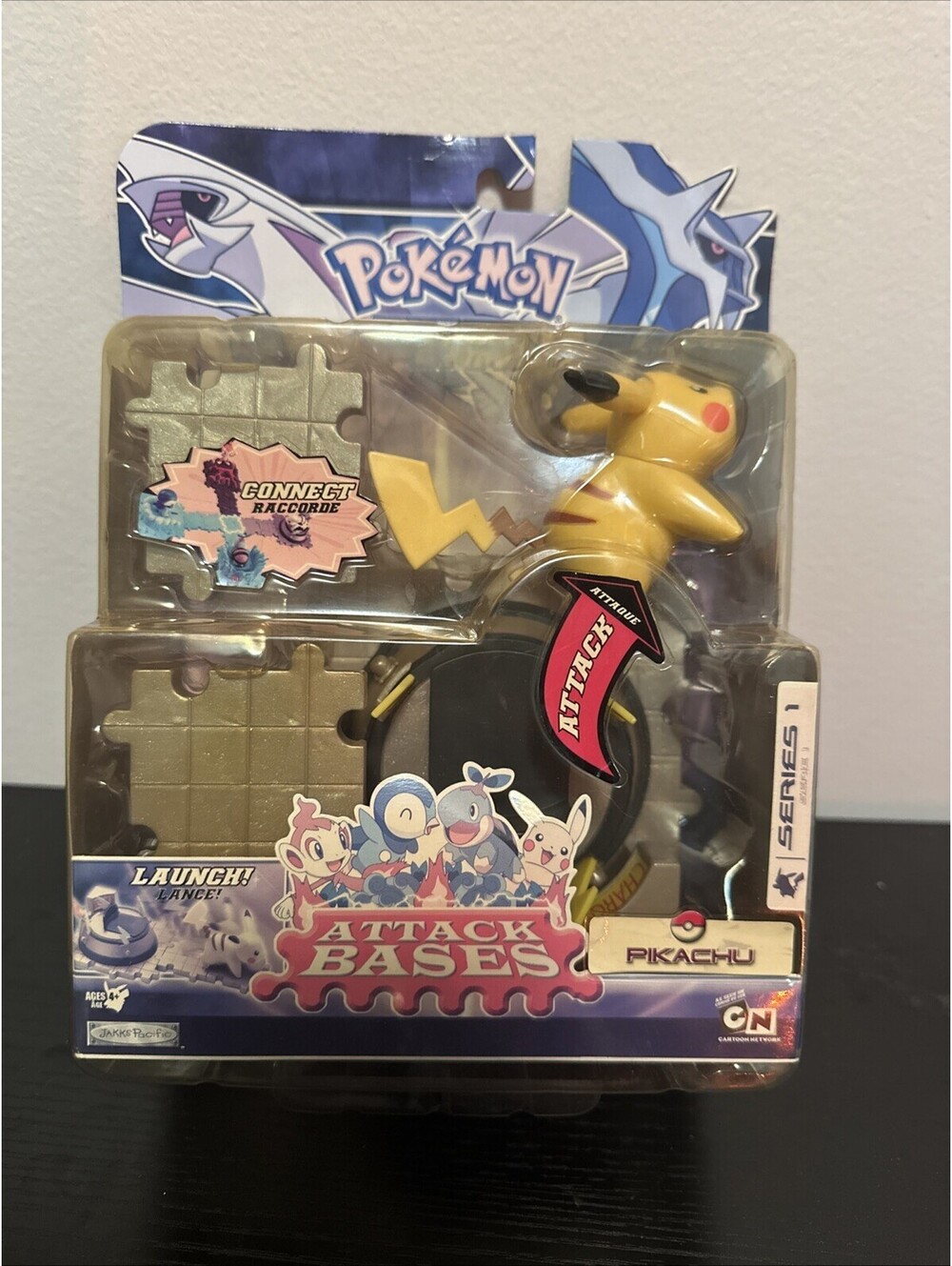 New Pokemon Diamond and Pearl Attack Bases PIKACHU Series 1